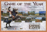 Empire Earth PC Original 2004 Ad Authentic Windows RTS GOTY Video Game Promo