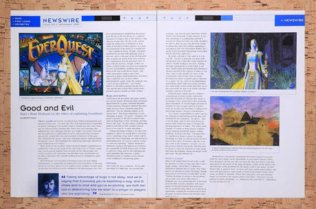2001 Everquest Scars Of Velious Conquest Guild Exploit Original Advertisement v4