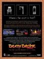 1996 Death Drome PC Original Advertisement / Retro Promo v1