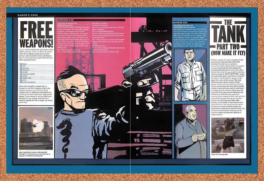 2002 GTA III PC Original Advertisement / Retro Promo vr4