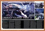 Unreal Tournament 3 PC Original 2007 Vintage Ad - Video Game Review Promo