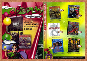 2001 EB Games EB Play Zelda Holiday PC Games Original Advertisement / Promo v1