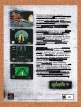 2002 Syphon Filter 3 PS1 Original Advertisement / Retro Promo v2