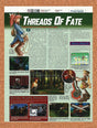 2000 Threads Of Fate PS1 Original Advertisement / Retro Promo vr2