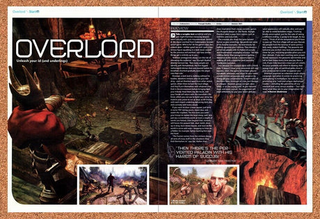 Overlord PC Original 2006 Vintage Ad - Video Game Review Promo