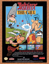 1994 Asterix The Gaul SNES Original Advertisement / Retro Wall Art v1