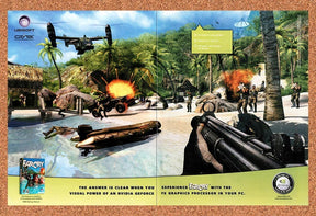 2004 Far Cry NVidia GeForce Original Advertisement / Retro Promo v3