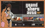 Grand Theft Auto Double Pack PS2 Original 2005 Ad Authentic Video Game Promo