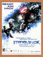 2011 MindJack Xbox 360 Original Advertisement / Retro Wall Art v1