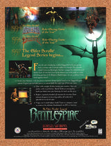 1997 Elder Scrolls Battlespire PC Original Advertisement / Retro Promo v1