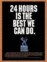 1995 Sega Channel Original Advertisement / Retro Wall Art v1