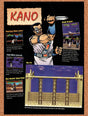 1993 Mortal Kombat Profile Kano Profile Original Advertisement / Retro Promo vr1