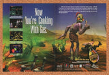 1999 Oddworld Abes Exodus PS1 Original Advertisement / Retro Promo v3
