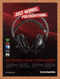 2013 SteelSeries Siberia V2 Cross-Platform Headset Original Ad / Wall Art v1