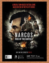Narcos Rise Of The Cartels PS4 Original 2020 Ad - Video Game Display Promo