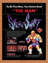 1991 Street Smart Genesis Original Advertisement / Retro Wall Art v1