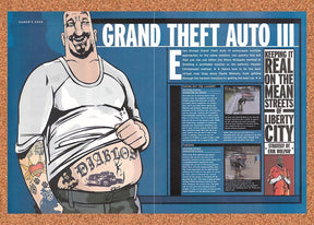 2002 Grand Theft Auto III PC Original Advertisement / Retro Promo vr3