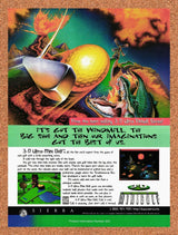 1997 3D Ultra Mini Golf PC Original Advertisement / Retro Promo v1