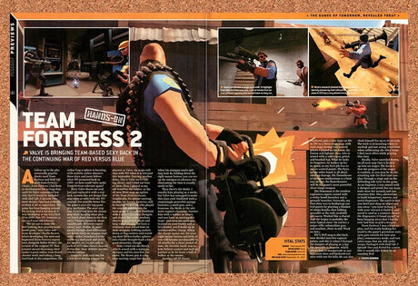 2007 Team Fortress 2 PC Original Advertisement / Retro Promo vr2
