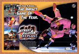 2000 Street Fighter EX2 Plus PS1 Original Advertisement / Retro Promo v1