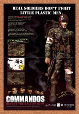 1999 Commandos Beyond The Call Of Duty PC Original Ad / Promo v1