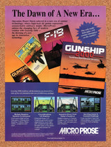 1991 MicroProse Tandy Games Original Advertisement / Retro Wall Art v8