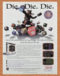 Dragon Dice PC Original 1999 Ad Authentic Dungeons And Dragons Video Game Promo