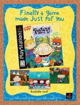 1999 Rugrats PS1 Original Advertisement / Retro Promo v1