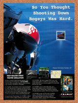 1997 F/A-18 Korea PC Original Advertisement / Retro Promo v2