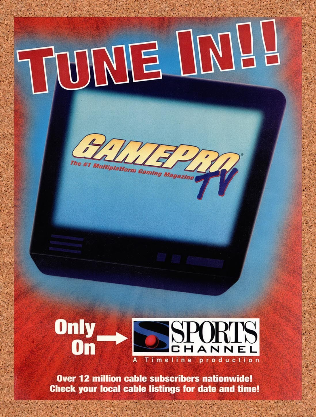 1996 Gamepro TV Original Advertisement / Retro Promo v4