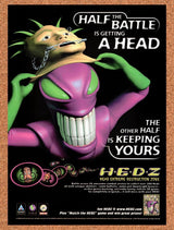1998 Hedz PC Original Advertisement / Retro Wall Art v1