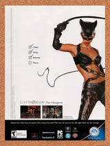 2004 Catwoman PS2 Original Advertisement / Retro Promo v2