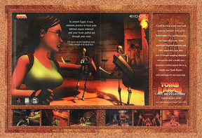 Tomb Raider Last Revelation PC Original 1999 Print Ad Authentic Video Game Promo