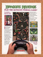 1994 Dragons Revenge Genesis Original Advertisement / Retro Wall Art v1