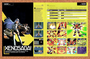 Xenosaga Episode 1 PS2 Original 2003 Ad Authentic Video Game Preview Promo