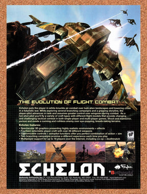 2000 Echelon PC Original Advertisement / Retro Promo v1