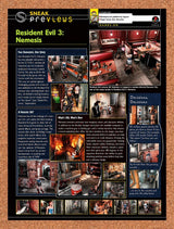 1999 Resident Evil 3 Nemesis PS1 Original Advertisement / Retro Promo vr6