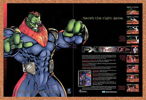 1995 FX Fighter PC Original Advertisement / Retro Promo v1