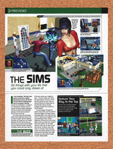 2002 Sims PS2 Original Advertisement / Retro Promo vr3