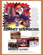 Captain Commando SNES Original 1994 Print Ad Authentic Video Game Wall Art Promo