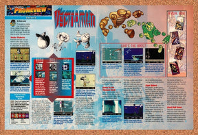 1995 Vectorman Genesis Original Advertisement / Retro Promo vr2