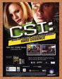 CSI Hard Evidence PS2 Original 2007 Vintage Ad - Video Game Promo