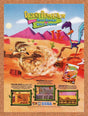 1995 Desert Demolition Staring Road Runner And Wile E Coyote Genesis Original Ad