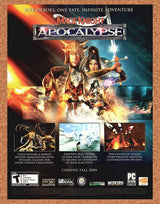 Original 2004 Mage Knight Apocalypse PC Vintage Ad - Video Game Promo Wall Art 3