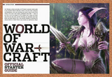 World Of WarCraft Original 2004 Ad Authentic Night Elf Video Game Review Promo