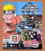 2006 Naruto Clash Of Ninja GameCube Original Advertisement / Retro Promo v1