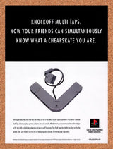 1999 Sony PS1 Multi Tap Original Advertisement / Retro Wall Art v12