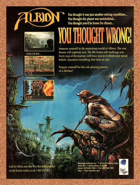 1996 Albion PC Original Advertisement / Retro Promo v1
