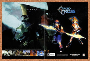 2000 Chrono Cross PS1 Original Advertisement / Retro Promo v1