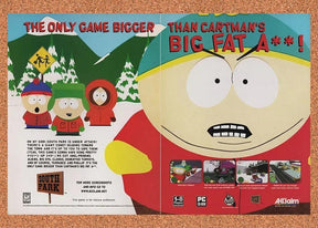 1999 South Park PC Original Advertisement / Retro Promo v3